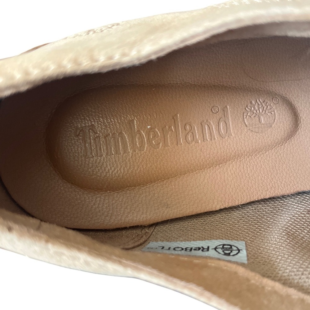 Timberland Oxford Platform Lug Sole Leather Shoes Womens Size 6 - Picture 8 of 8